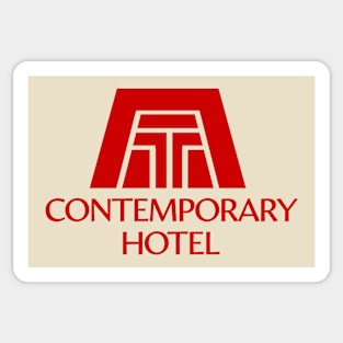 Contemporary Hotel Sticker